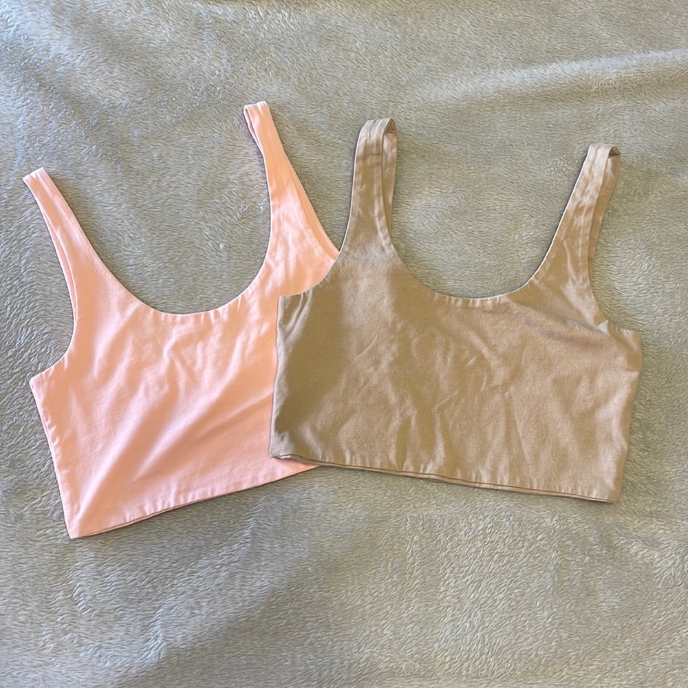 Cotton On Cropped Tank Tops
